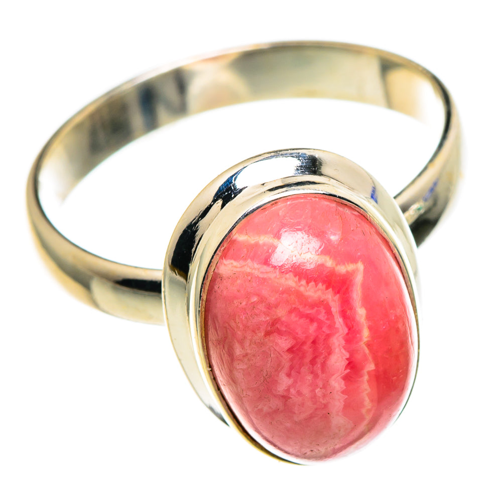 Rhodochrosite Rings handcrafted by Ana Silver Co - RING85343