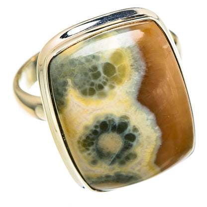 Ocean Jasper Rings handcrafted by Ana Silver Co - RING85370