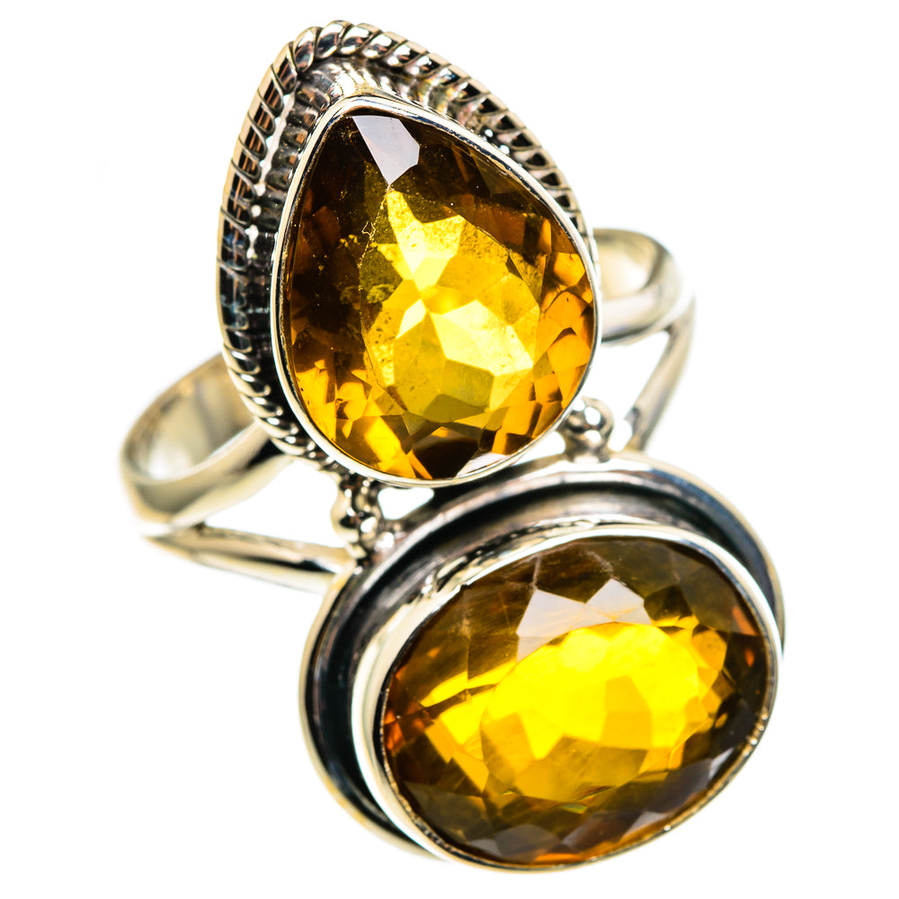 Mandarin Citrine Rings handcrafted by Ana Silver Co - RING85375