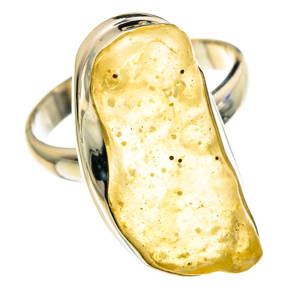 Libyan Glass Rings handcrafted by Ana Silver Co - RING85378