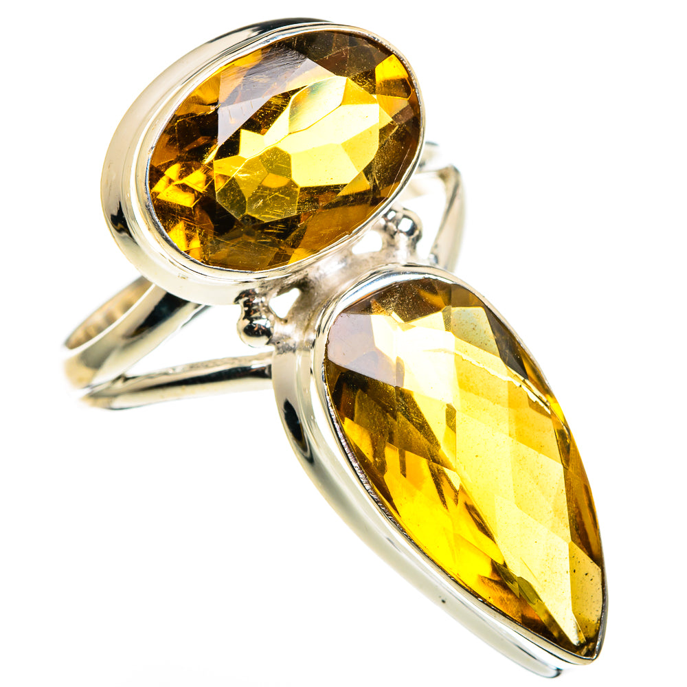 Mandarin Citrine Rings handcrafted by Ana Silver Co - RING85394