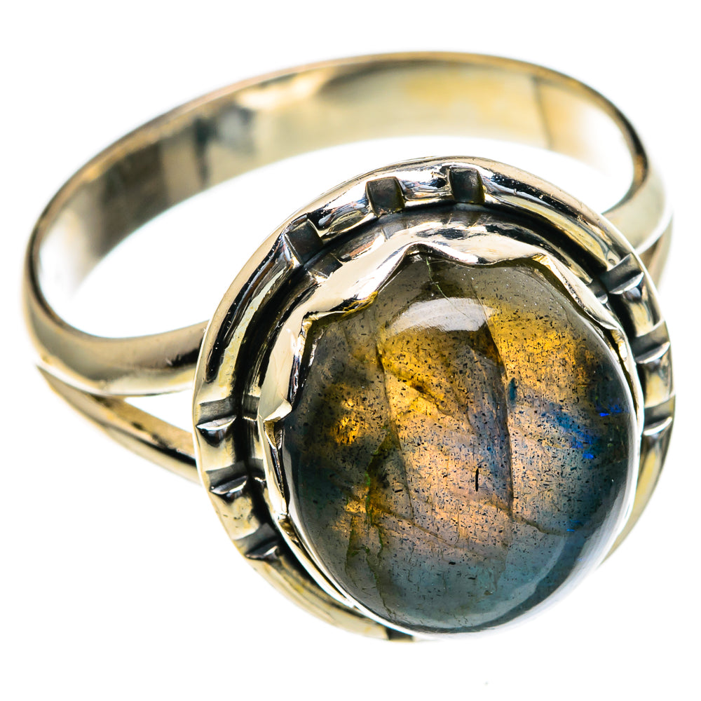 Labradorite Rings handcrafted by Ana Silver Co - RING85398