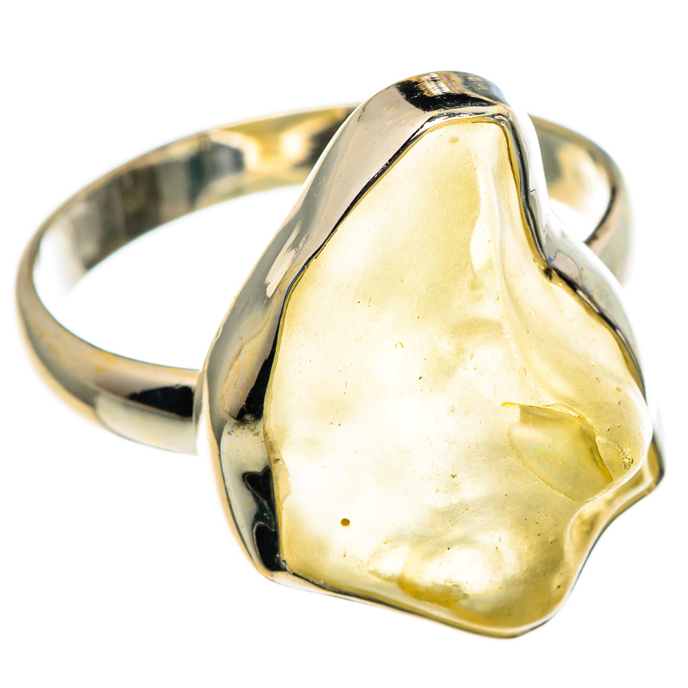 Libyan Glass Rings handcrafted by Ana Silver Co - RING85419