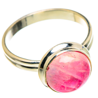 Pink Moonstone Rings handcrafted by Ana Silver Co - RING85421