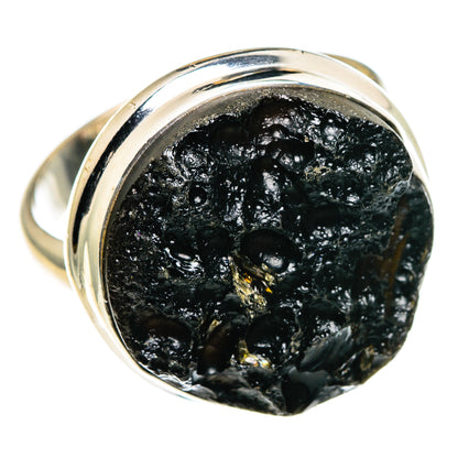 Tektite Rings handcrafted by Ana Silver Co - RING85432