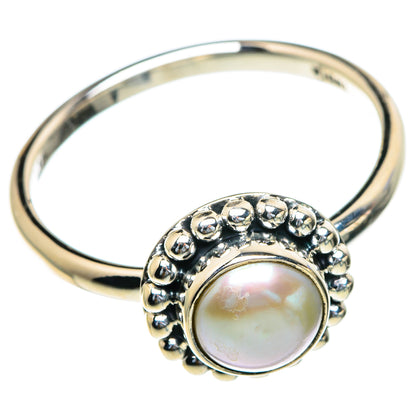 Cultured Pearl Rings handcrafted by Ana Silver Co - RING85437