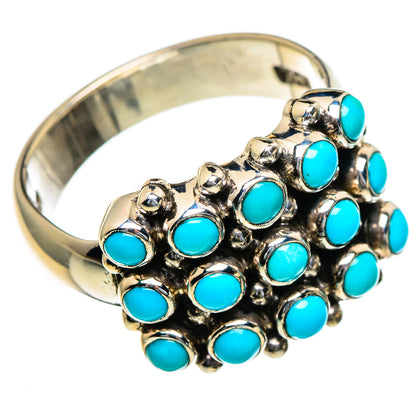 Tibetan Turquoise Rings handcrafted by Ana Silver Co - RING85452
