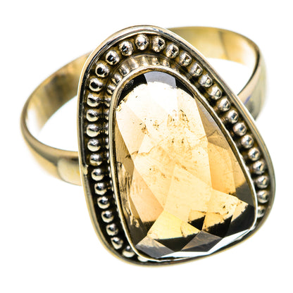 Smoky Quartz Rings handcrafted by Ana Silver Co - RING85460