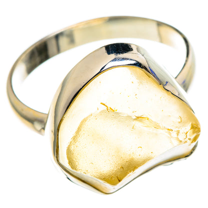 Libyan Glass Rings handcrafted by Ana Silver Co - RING85463 - Photo 2
