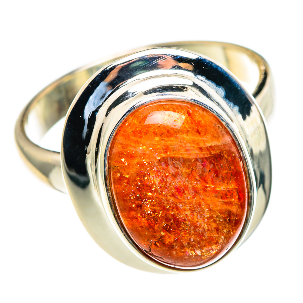 Sunstone Rings handcrafted by Ana Silver Co - RING85464