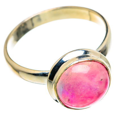 Pink Moonstone Rings handcrafted by Ana Silver Co - RING85470