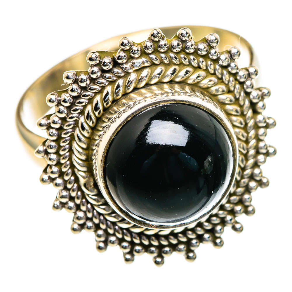 Black Onyx Rings handcrafted by Ana Silver Co - RING85481