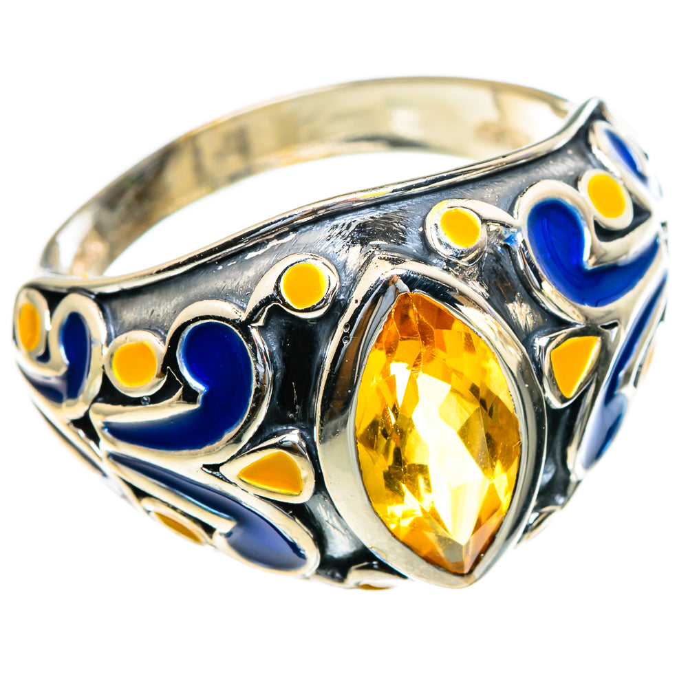 Citrine Rings handcrafted by Ana Silver Co - RING85487