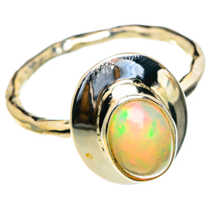 Ethiopian Opal Rings handcrafted by Ana Silver Co - RING85488
