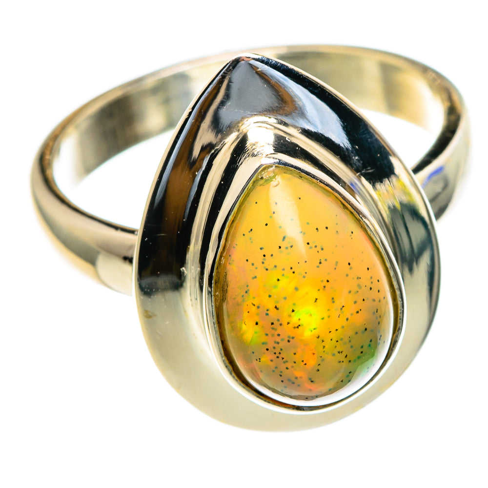Ethiopian Opal Rings handcrafted by Ana Silver Co - RING85489