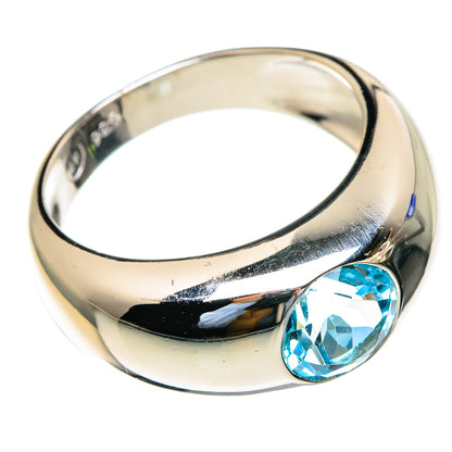 Blue Topaz Rings handcrafted by Ana Silver Co - RING85492