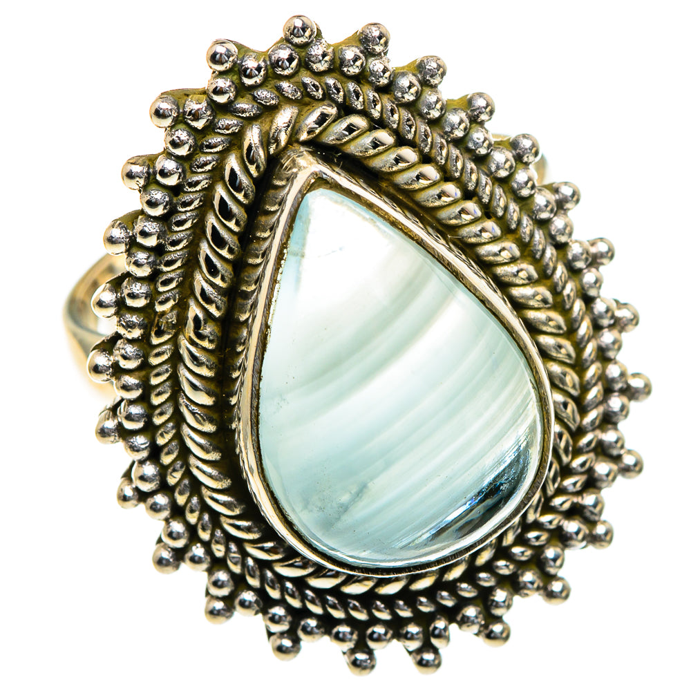 Aquamarine Rings handcrafted by Ana Silver Co - RING85501