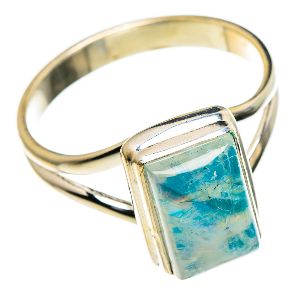 Rainbow Moonstone Rings handcrafted by Ana Silver Co - RING85504