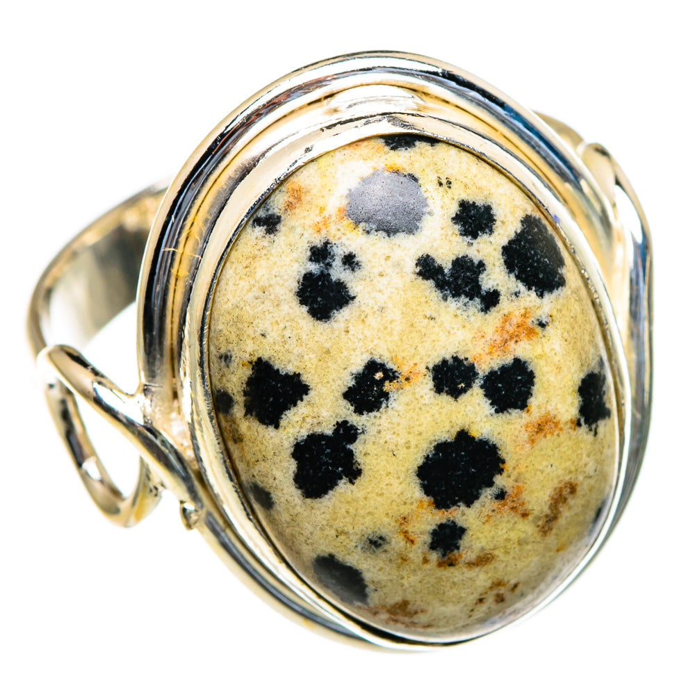 Dalmatian Jasper Rings handcrafted by Ana Silver Co - RING85509