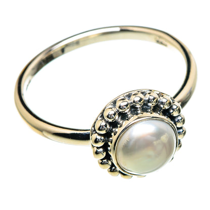 Cultured Pearl Rings handcrafted by Ana Silver Co - RING85530