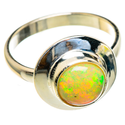 Ethiopian Opal Rings handcrafted by Ana Silver Co - RING85533