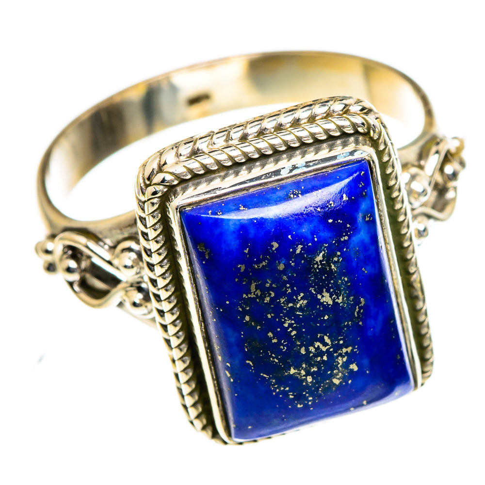 Lapis Lazuli Rings handcrafted by Ana Silver Co - RING85541