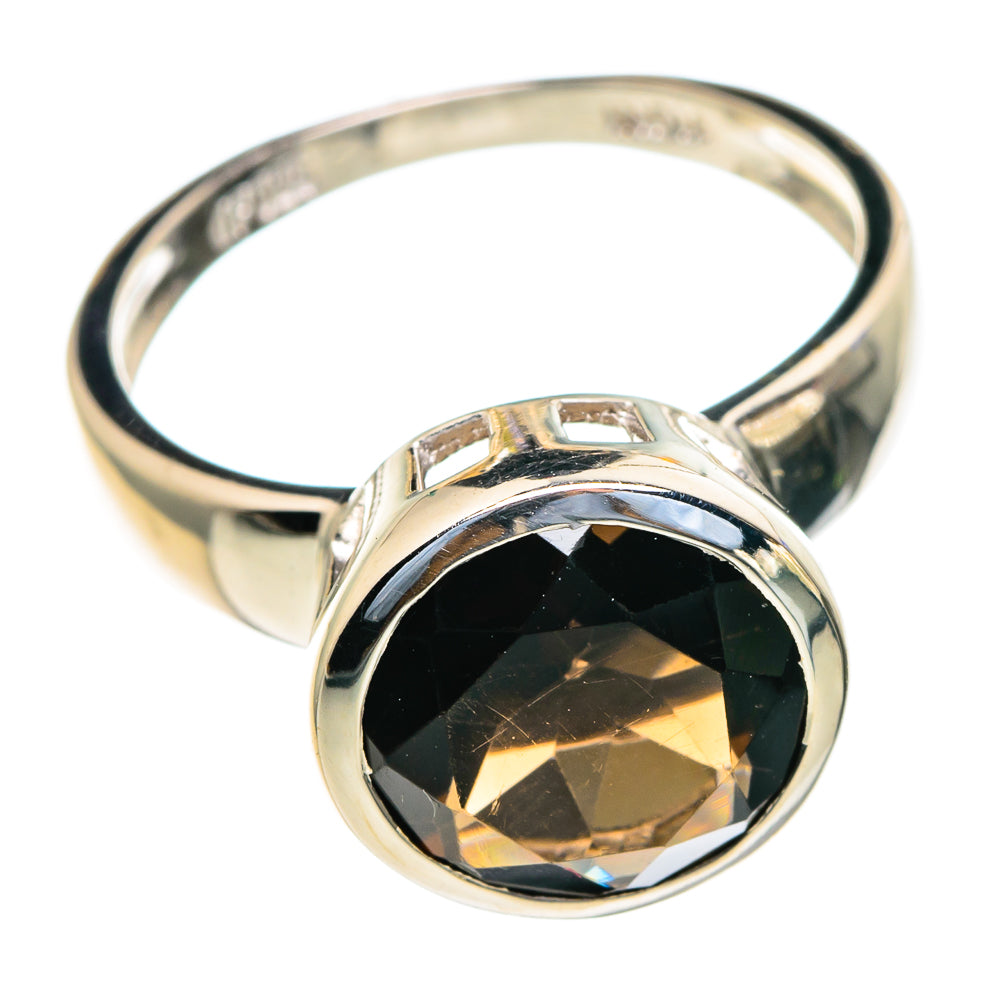 Smoky Quartz Rings handcrafted by Ana Silver Co - RING85553