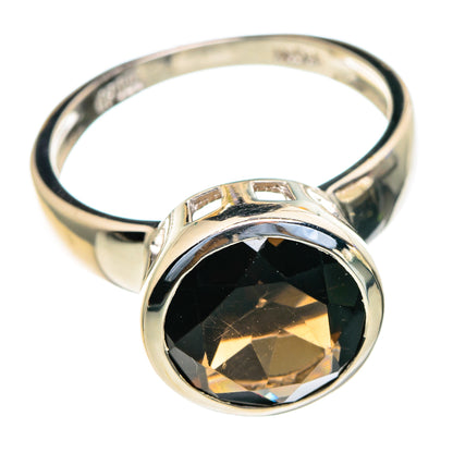 Smoky Quartz Rings handcrafted by Ana Silver Co - RING85553