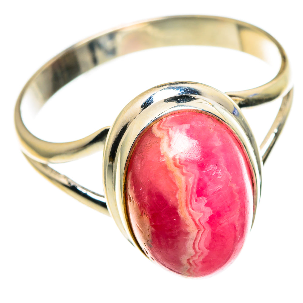 Rhodochrosite Rings handcrafted by Ana Silver Co - RING85559