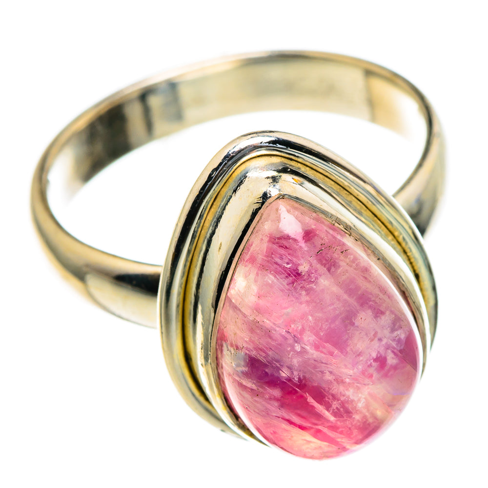 Pink Moonstone Rings handcrafted by Ana Silver Co - RING85560