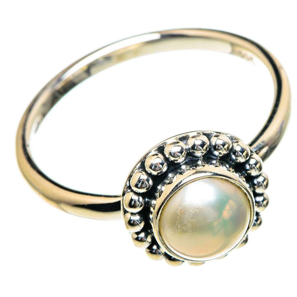 Cultured Pearl Rings handcrafted by Ana Silver Co - RING85572