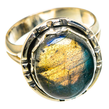 Labradorite Rings handcrafted by Ana Silver Co - RING85576