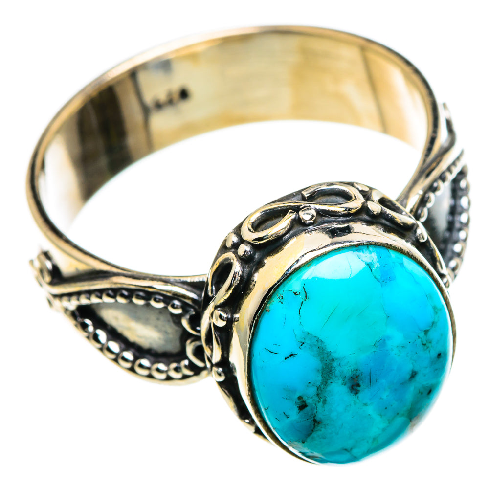 Chrysocolla Rings handcrafted by Ana Silver Co - RING85577