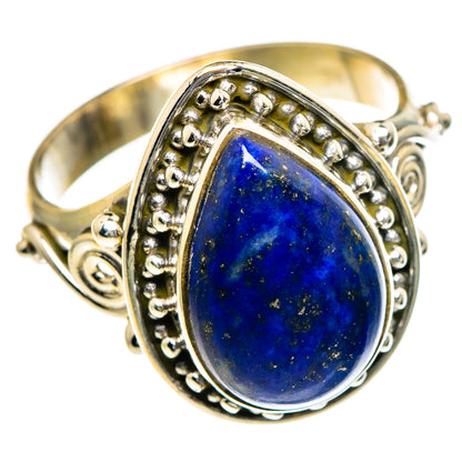 Lapis Lazuli Rings handcrafted by Ana Silver Co - RING85580