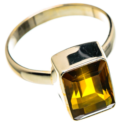 Mandarin Citrine Rings handcrafted by Ana Silver Co - RING85593