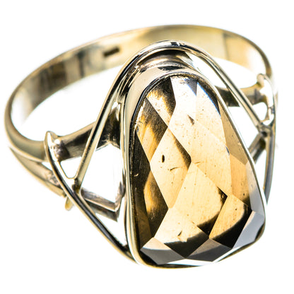 Smoky Quartz Rings handcrafted by Ana Silver Co - RING85596