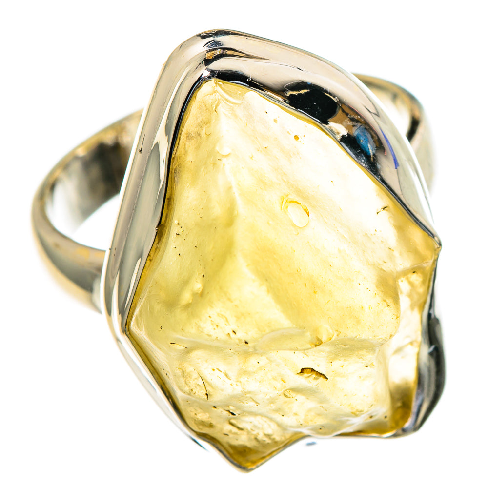 Libyan Glass Rings handcrafted by Ana Silver Co - RING85598