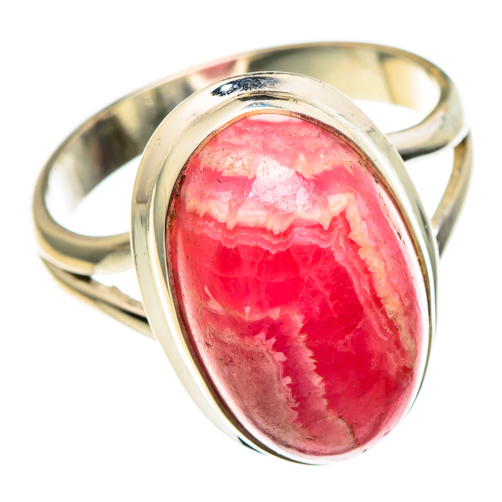 Rhodochrosite Rings handcrafted by Ana Silver Co - RING85602