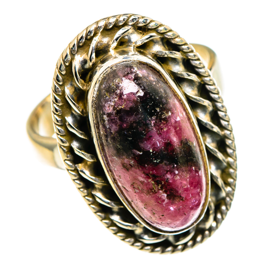 Rhodonite Rings handcrafted by Ana Silver Co - RING85604