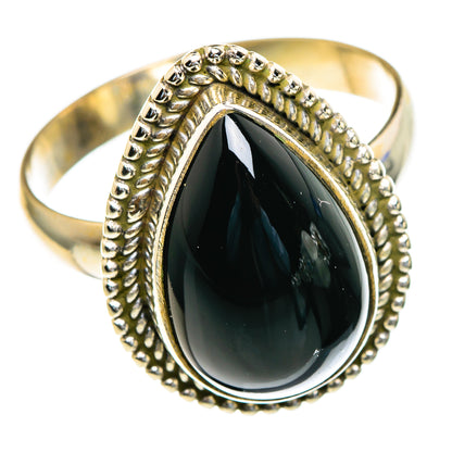 Black Onyx Rings handcrafted by Ana Silver Co - RING85612