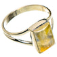 Yellow Moonstone Rings handcrafted by Ana Silver Co - RING85619