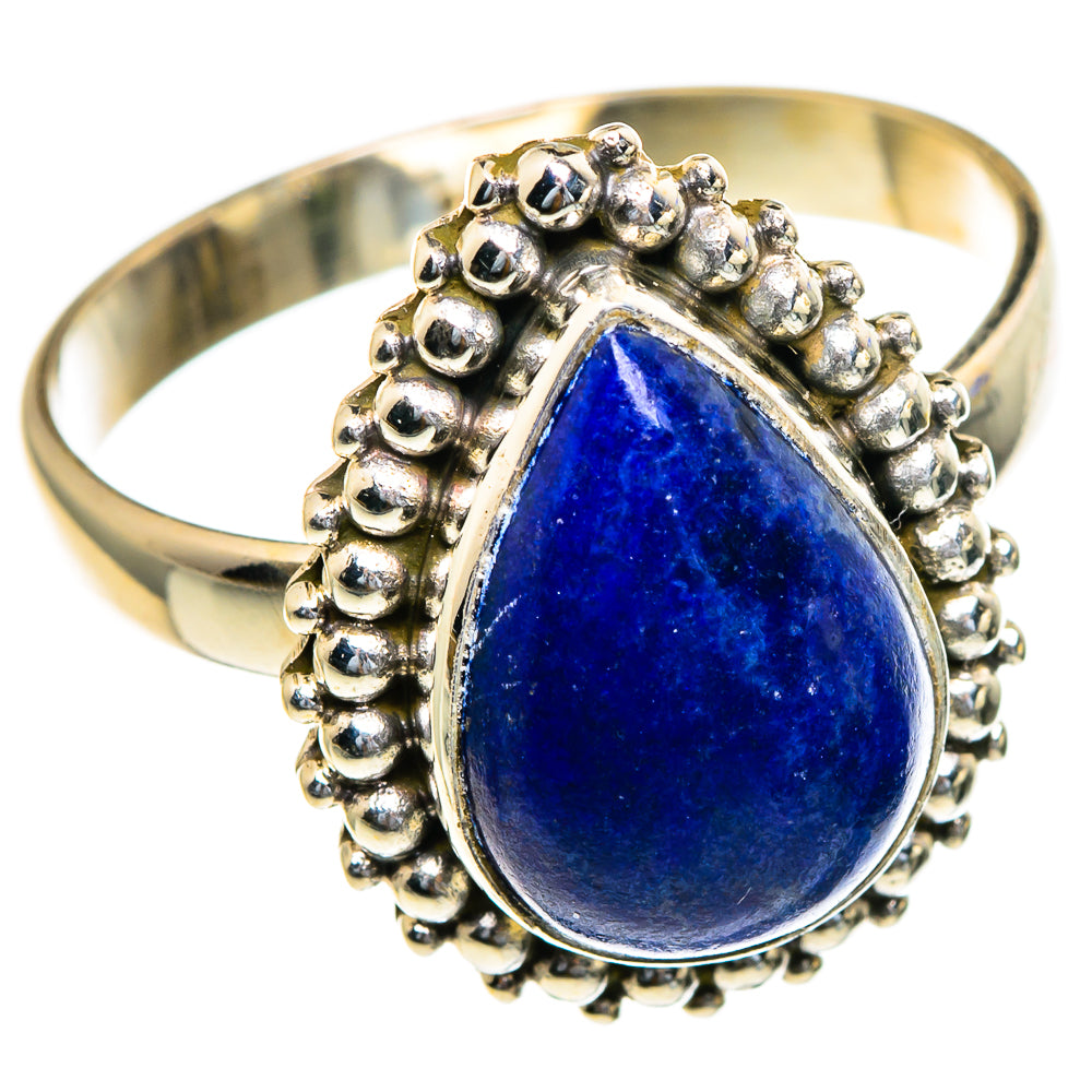 Lapis Lazuli Rings handcrafted by Ana Silver Co - RING85622