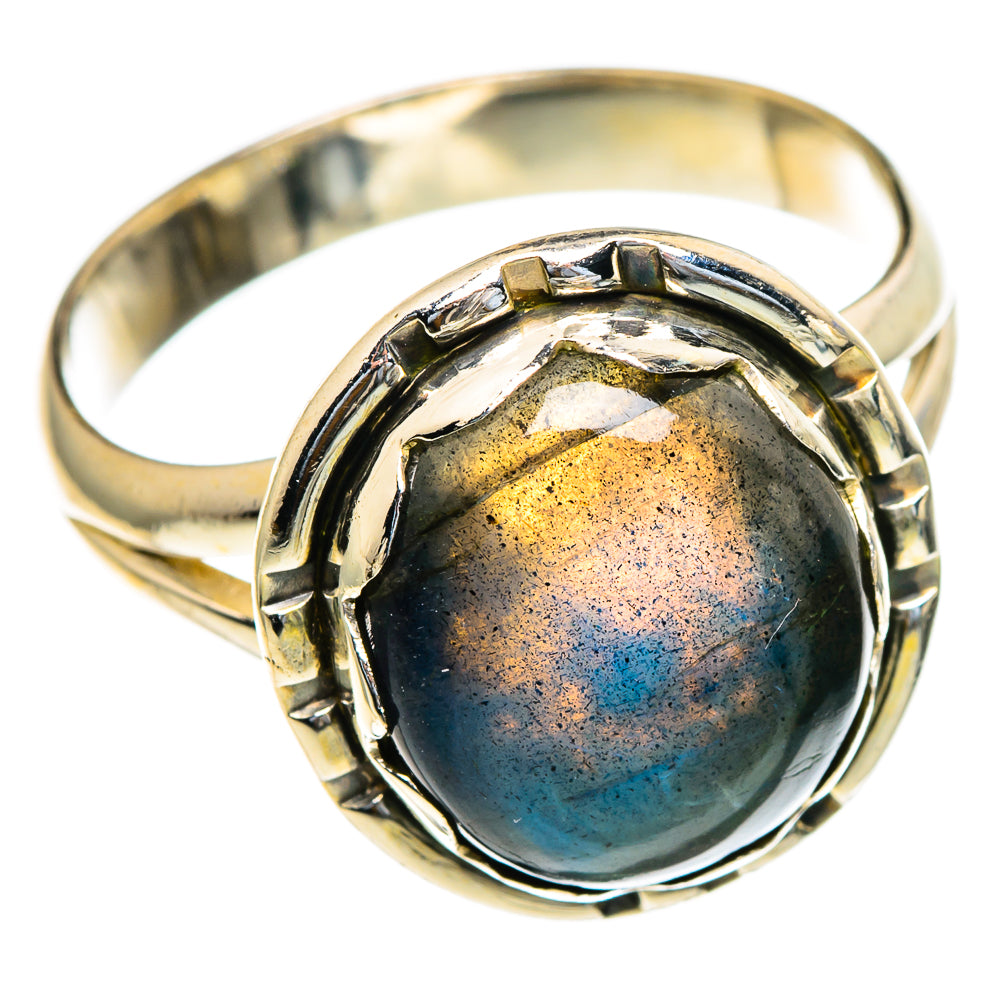 Labradorite Rings handcrafted by Ana Silver Co - RING85627
