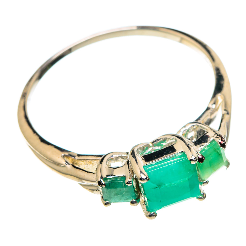 Emerald Rings handcrafted by Ana Silver Co - RING85636