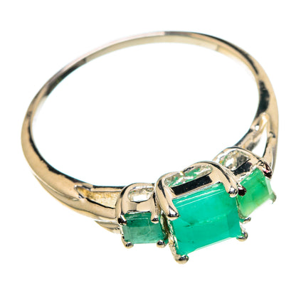 Emerald Rings handcrafted by Ana Silver Co - RING85636