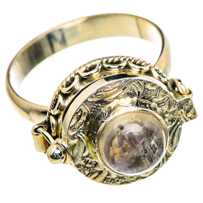 Rainbow Moonstone Rings handcrafted by Ana Silver Co - RING85655