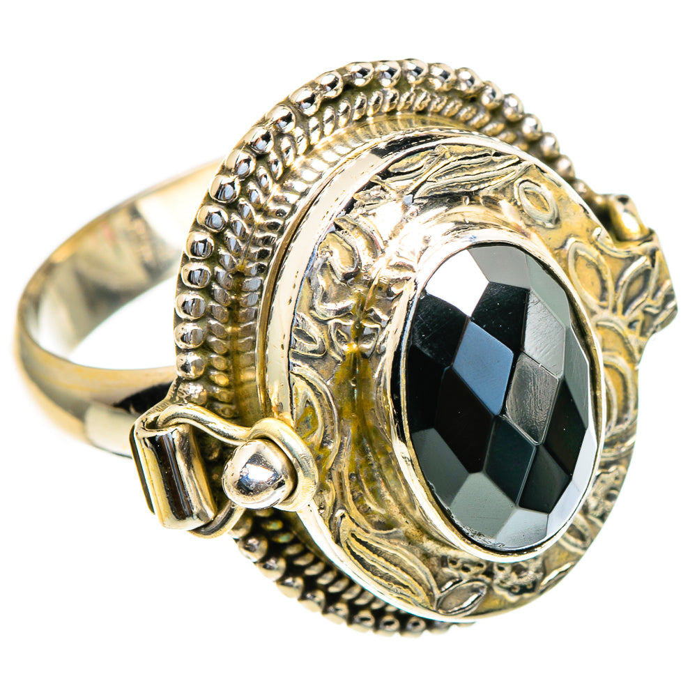 Black Onyx Rings handcrafted by Ana Silver Co - RING85661