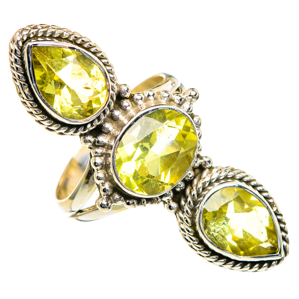 Citrine Rings handcrafted by Ana Silver Co - RING85662