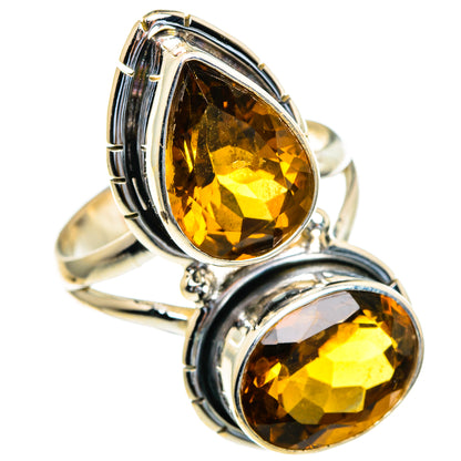 Mandarin Citrine Rings handcrafted by Ana Silver Co - RING85679