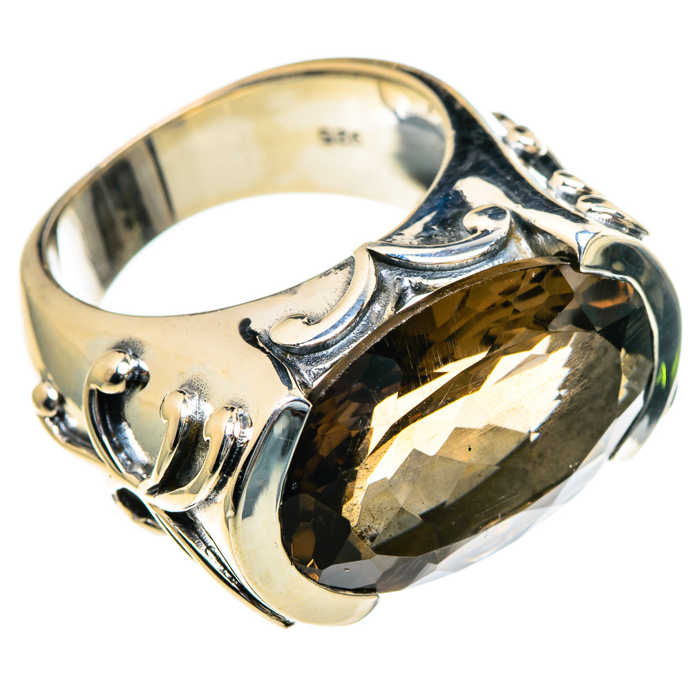 Smoky Quartz Rings handcrafted by Ana Silver Co - RING85680
